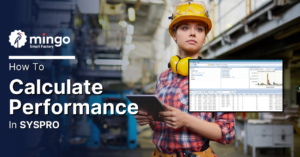 Calculate Performance in SYSPRO
